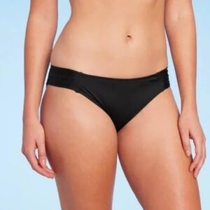 Kona Sol Black Bikini Bottom Size Medium